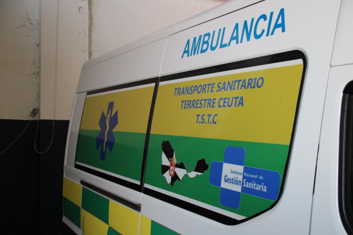 Imagen de una ambulancia.