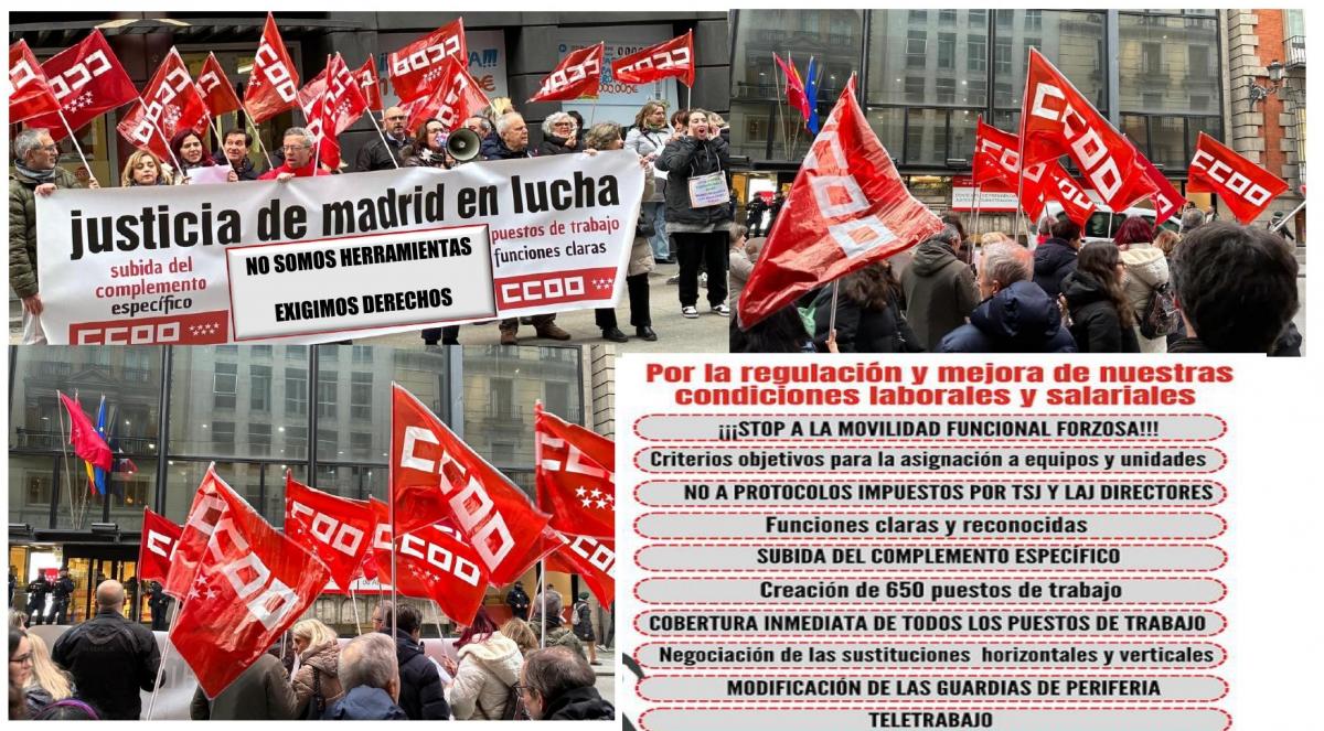 Movilizaciones Madrid 4 febrero 2026