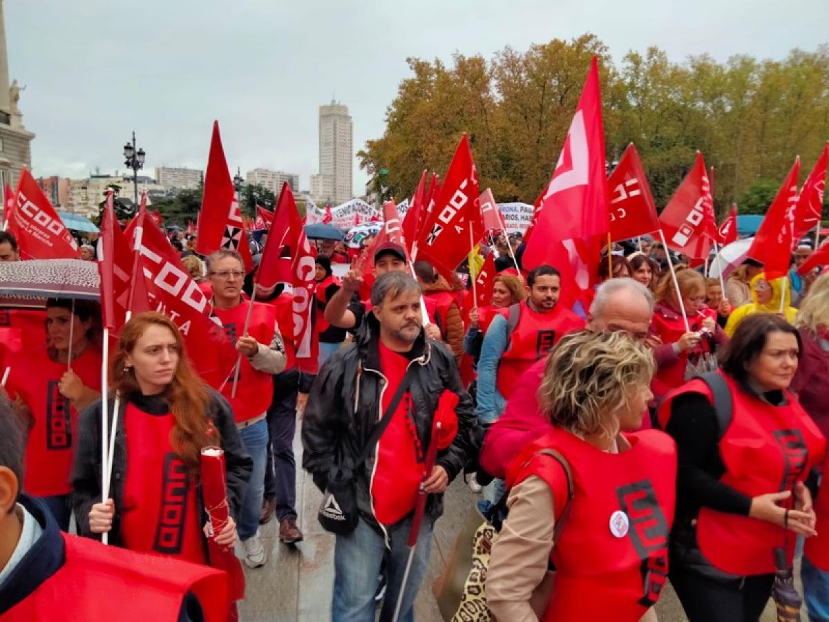 Imágenes de la Manifestación del 3 de noviembre en Madrid