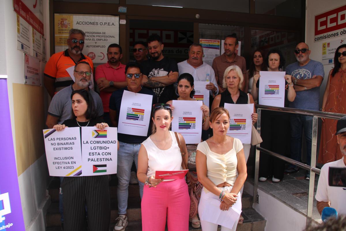 Acto convocado por CCOO de Ceuta.