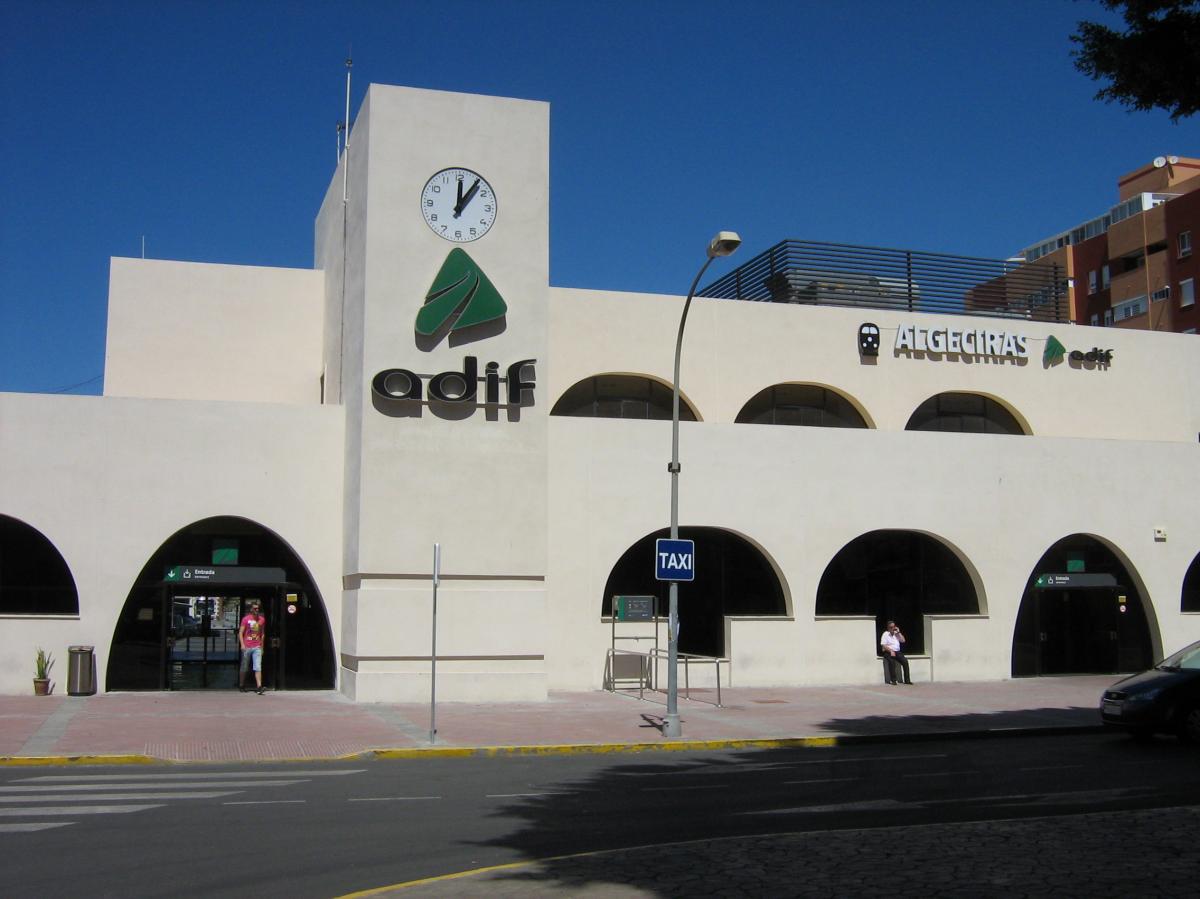 Estación de trenes de Algeciras.