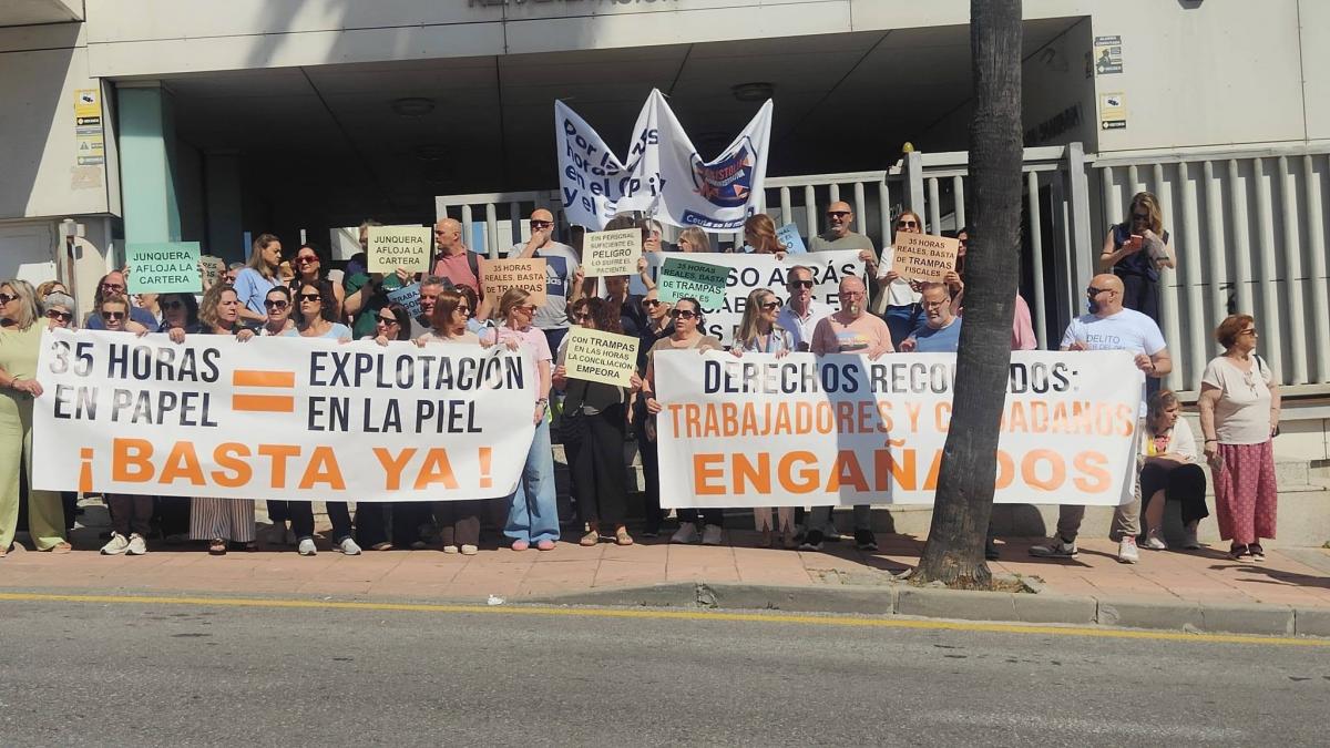 CCOO estuvo hoy donde tenía que estar: junto a los profesionales sanitarios de Ceuta.