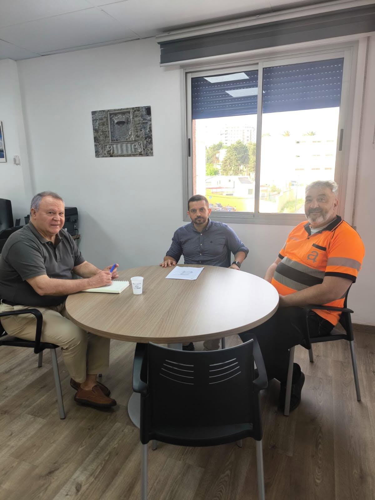 Reunión entre CCOO y OBIMACE.
