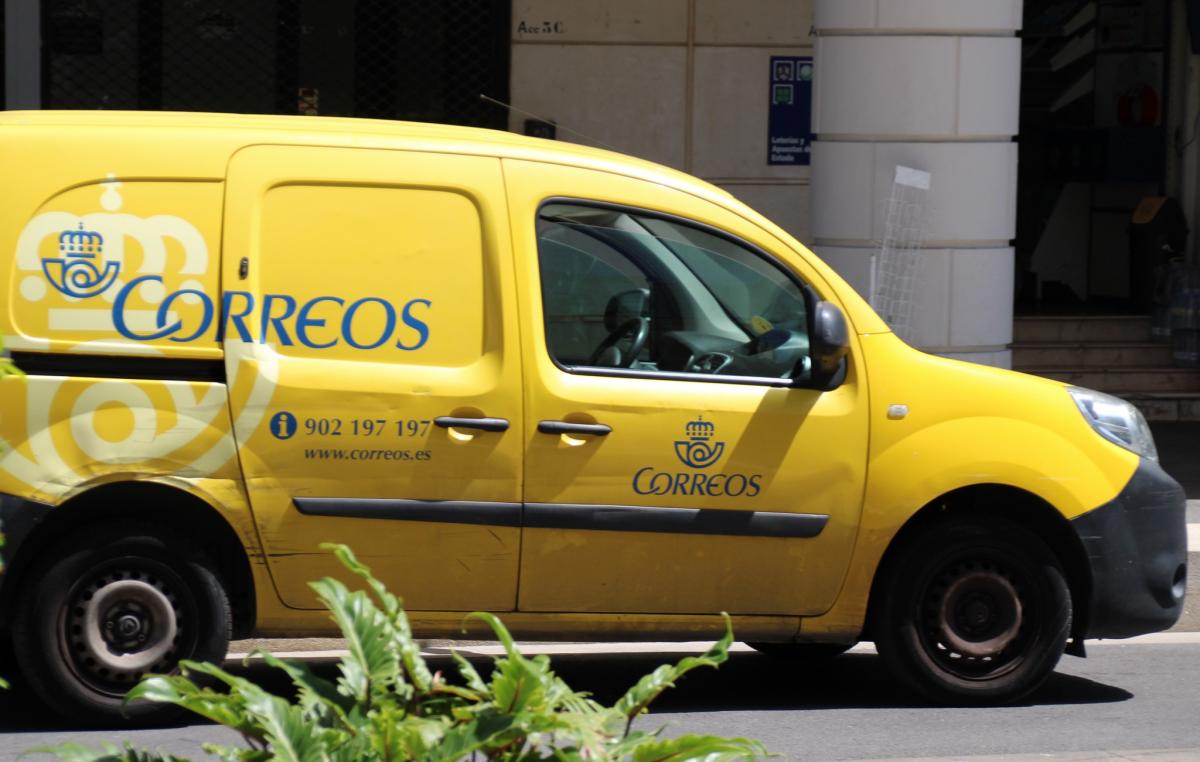 Vehículo de Correos.