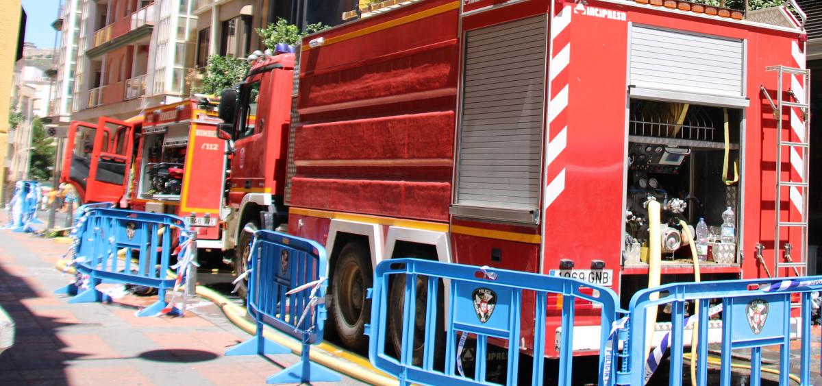 Vehículo de Bomberos.