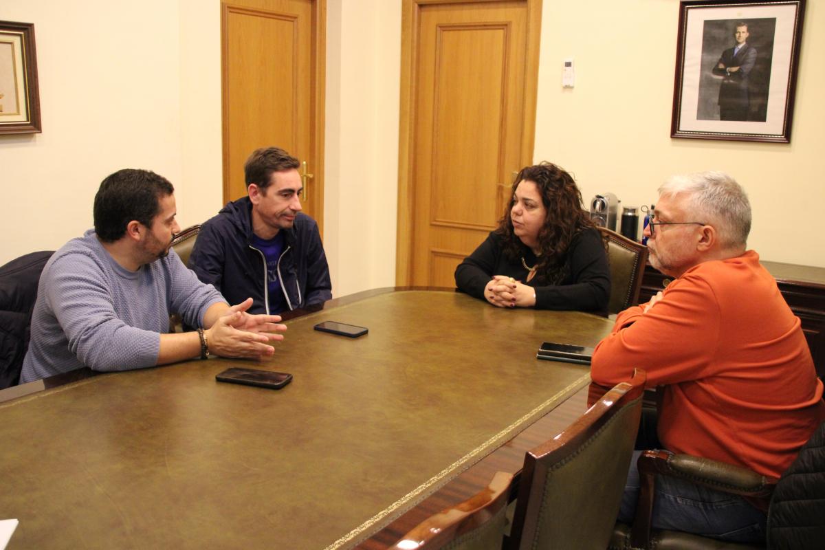 Reunin de CCOO con la delegada del Gobierno.