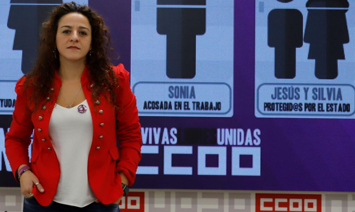 Elena Blasco Martín, secretaria confederal de Mujeres e Igualdad de Comisiones Obreras.