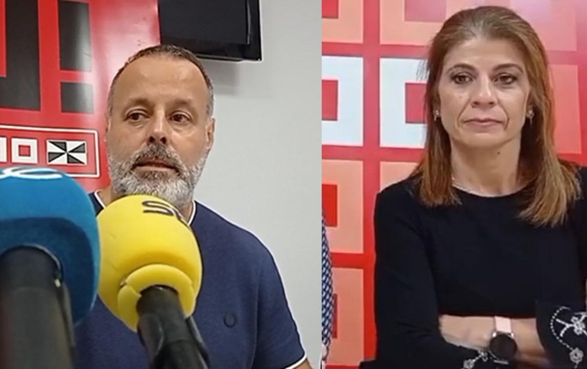 Ángel Lara y Rocío García Rando.
