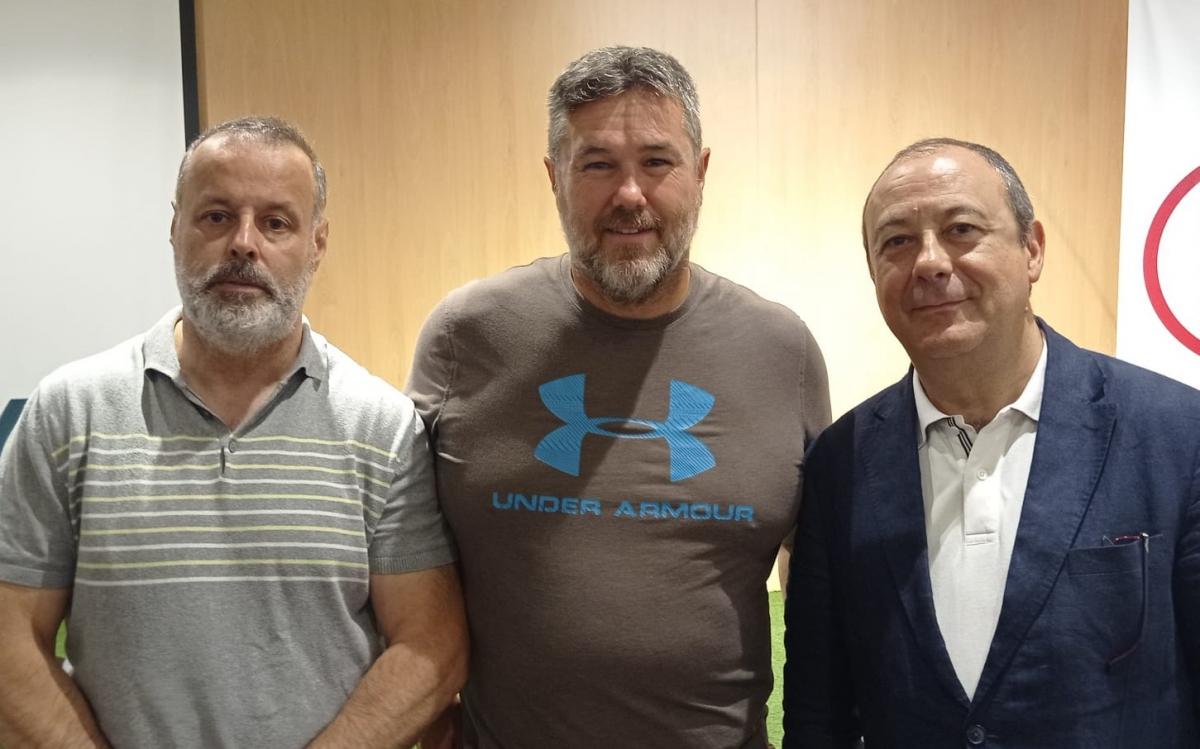 Ángel Lara, Javier Lirio y Carlos Bravo.