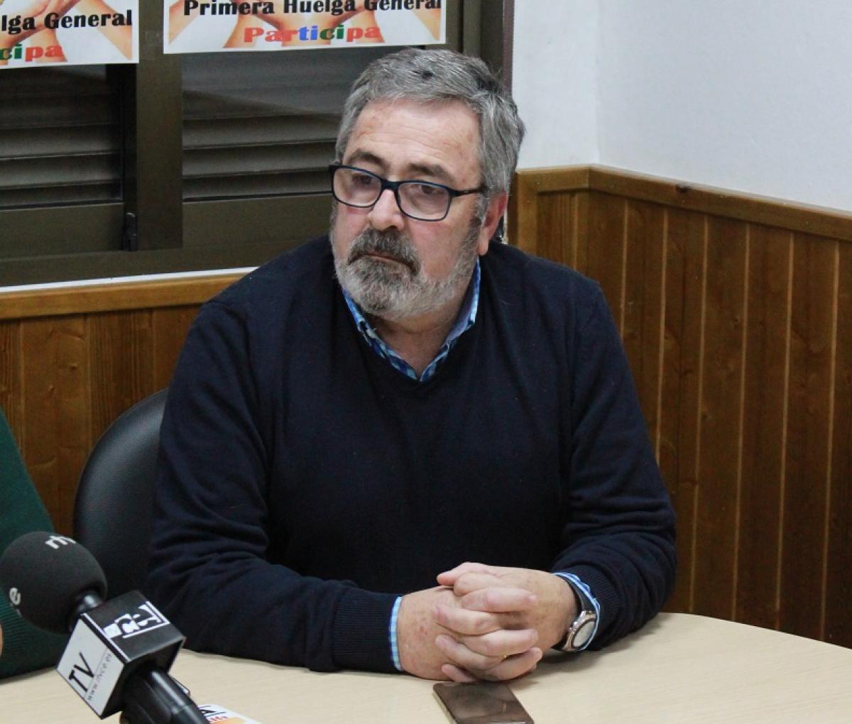 Emilio Postigo, Secretario General de la FSC-CCOO de Ceuta